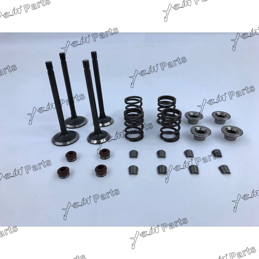 Z602 VALVE TRAIN KIT VALVE SPRING RETAINER COLLET FOR KUBOTA DIESEL ENGINE PARTS For Kubota