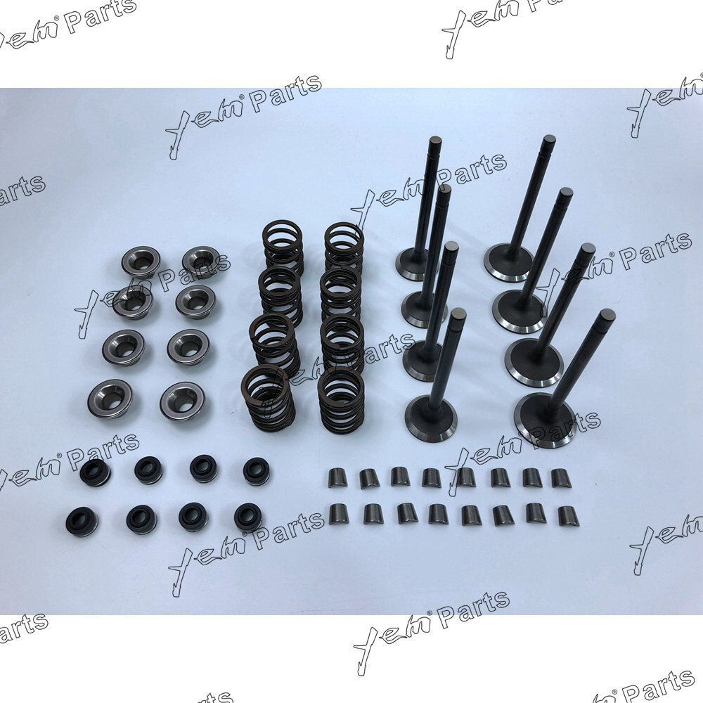 V1512 VALVE TRAIN KIT VALVE SPRING RETAINER COLLET FOR KUBOTA DIESEL ENGINE PARTS For Kubota