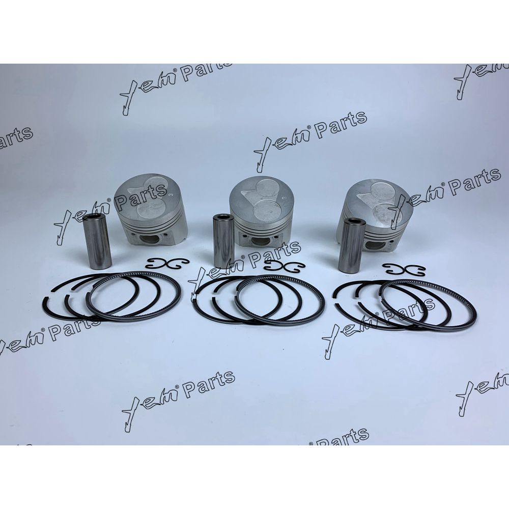 D722 PISTON + CYLINDER PISTON RING +0.5 FOR KUBOTA DIESEL ENGINE PARTS For Kubota