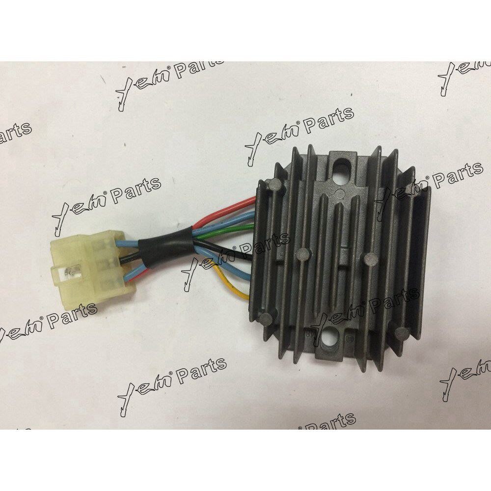 HOLDWELL VOLTAGE REGULATOR RECTIFIER FOR KUBOTA DIESEL ENGINE PARTS For Kubota