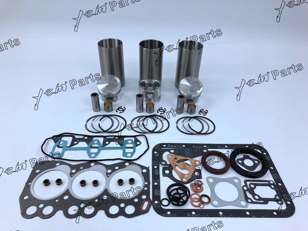 3TNE66 3TN66 3D66E OVERHAUL REPAIR KIT PISTON PISTON RING CYLINDER LINER FULL GASKET SET FOR YANMAR DIESEL ENGINE PARTS For Yanmar
