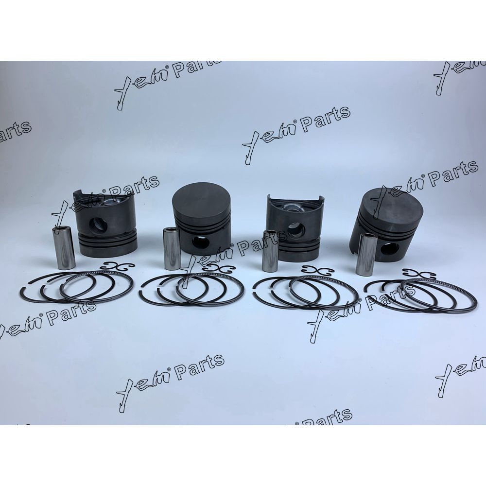 V1502 PISTON + PISTON RINGS +0.5 FOR KUBOTA DIESEL ENGINE PARTS For Kubota