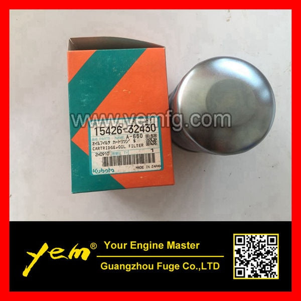 Z482 OIL FILTER 15426-32430 FOR KUBOTA DIESEL ENGINE PARTS For Kubota