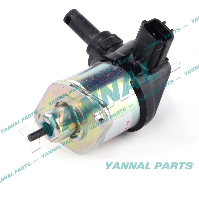 Kubota Tractor Accessories KISONIED Fuel Shut Off Solenoid For Kubota Engines - Replaces 17208-60015, Fits D905/D1005/D1105/V1205/V1305/V1505 (12V) Kubota D1505 Solenoid Parts