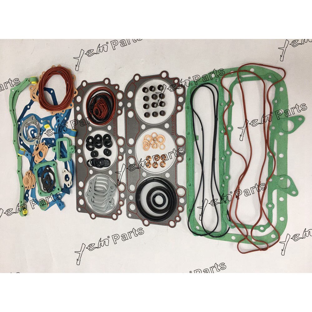 EK100 OVERHAUL REPAIR KIT WITH PISTON RING FULL GASKET SET BEARING VALVESS FOR HINO DIESEL ENGINE PARTS For Hino