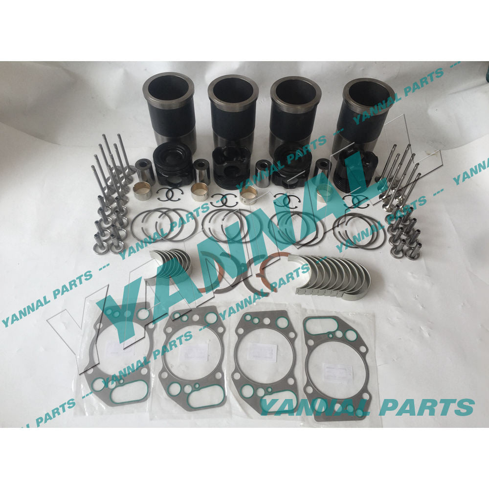 LIEBHERR D934 D934L OVERHAUL KIT WITH PISTON RING HEAD GASKET ENGINE BEARING VALVE For Liebherr