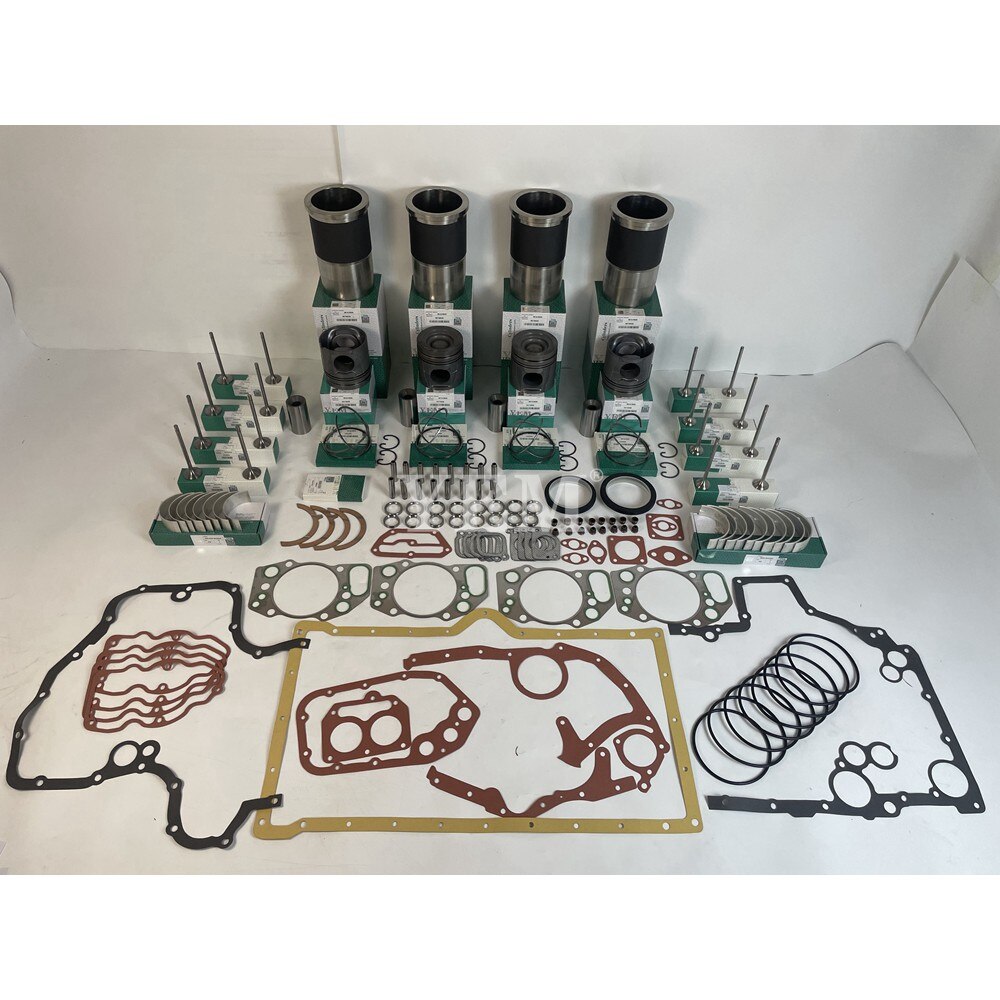 D934S CYLINDER LINER KIT WITH GASKET SET BEARING&VALVE TRAIN FOR LIEBHERR DIESEL ENGINE PARTS For Liebherr