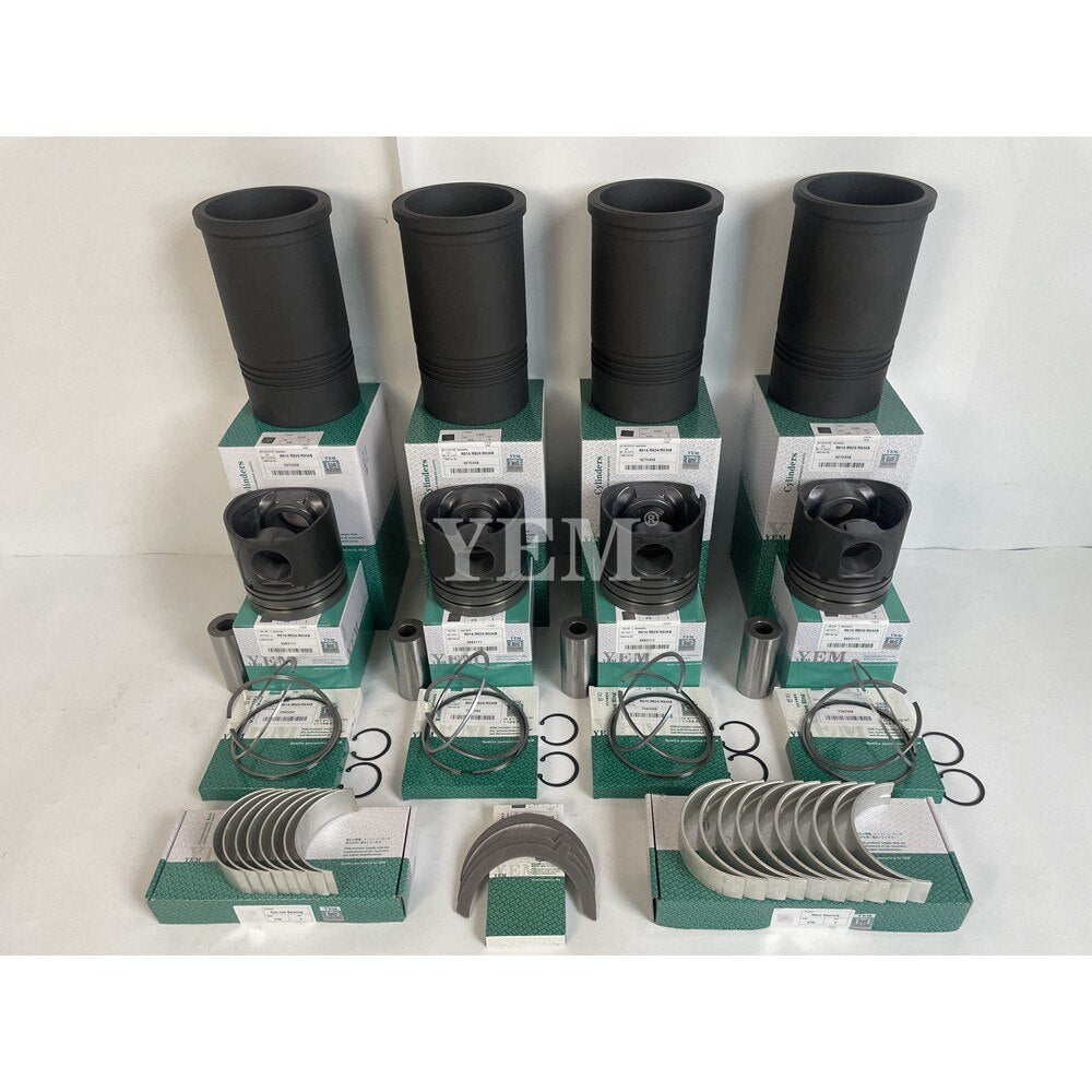 R924 CYLINDER LINER KIT WITH ENGINE BEARINGS AND THRUST WASHER FOR LIEBHERR DIESEL ENGINE PARTS For Liebherr