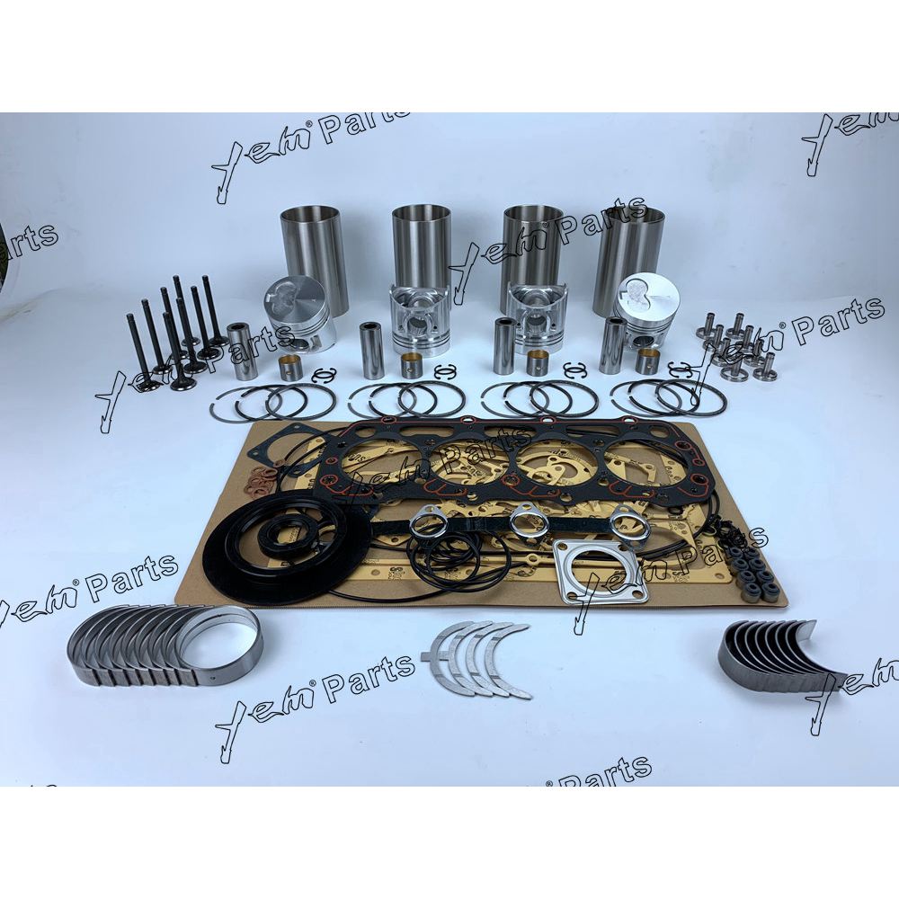 N844 OVERHAUL KIT WITH PISTON RING FULL GASKET SET BEARING VALVESS FOR SHIBAURA DIESEL ENGINE PARTS For Shibaura