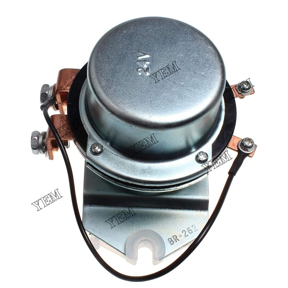 YEM Engine Parts 24V BR262 Battery Relay 08088-30000 For KOBELCO KOMATSU HITACHI KATO VOLVO For Hitachi