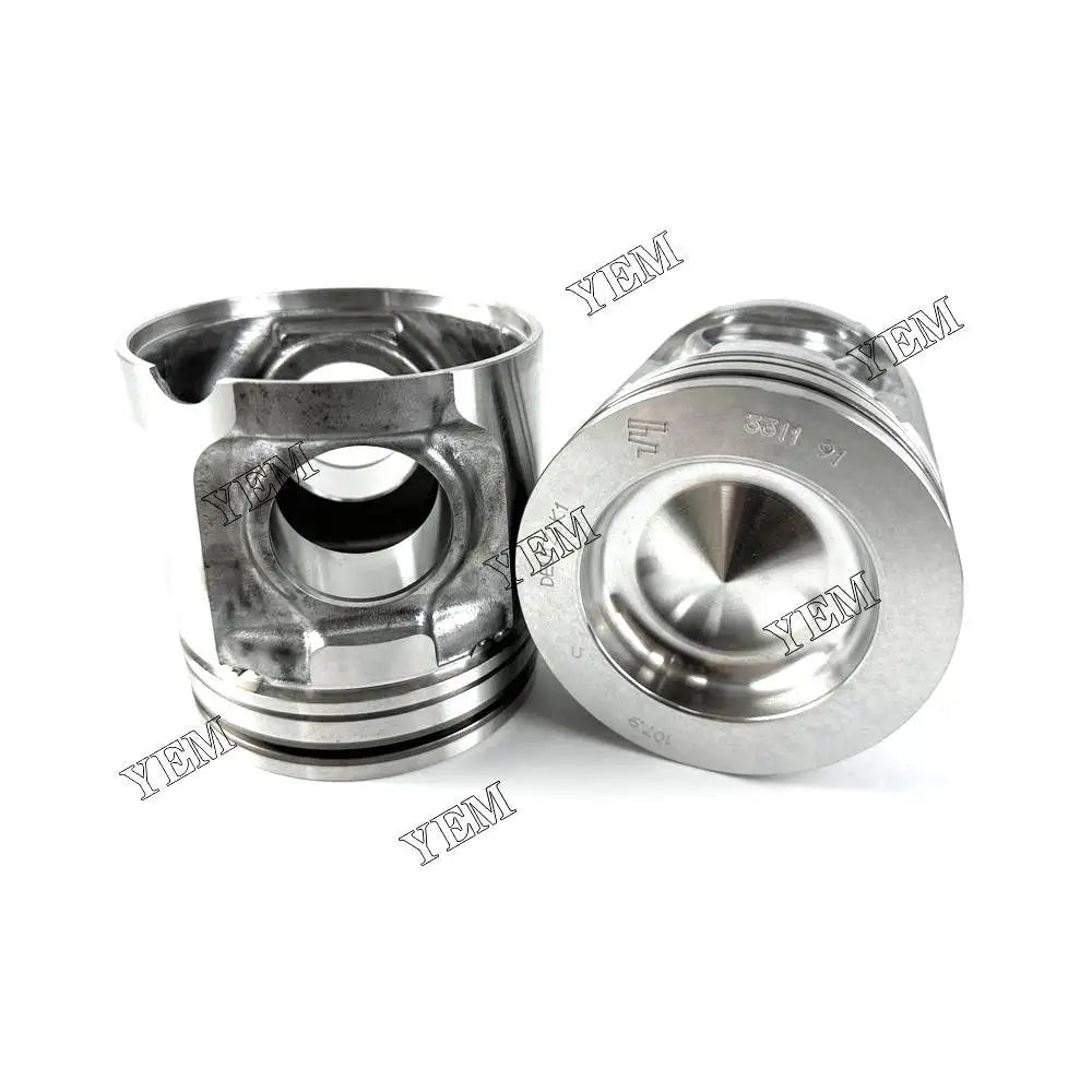 1 year warranty For Volvo 0425-3313 Piston STD D5E engine Parts (4pcs) YEMPARTS