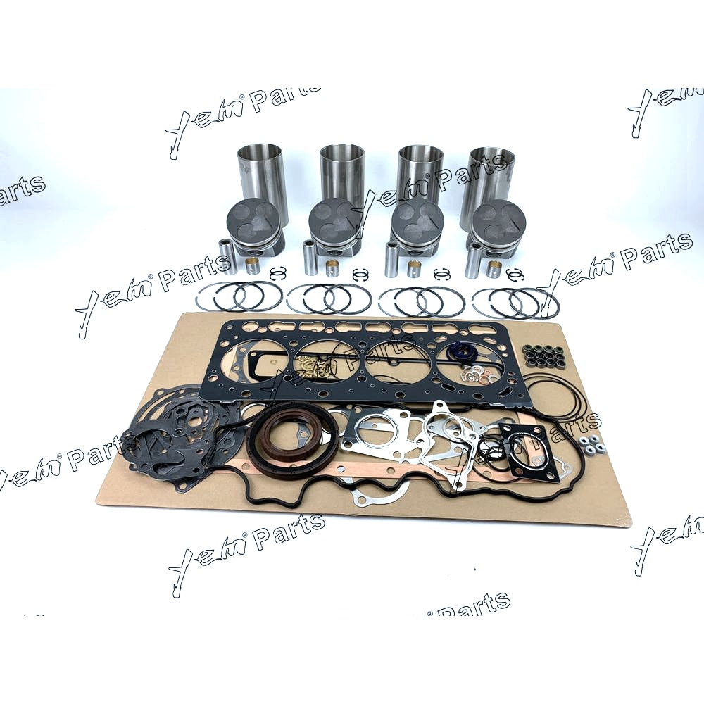 YEM Engine Parts STD 16 Valves Full Gasket Kit Set For Kubota V3600 V3600T Engine For Kubota