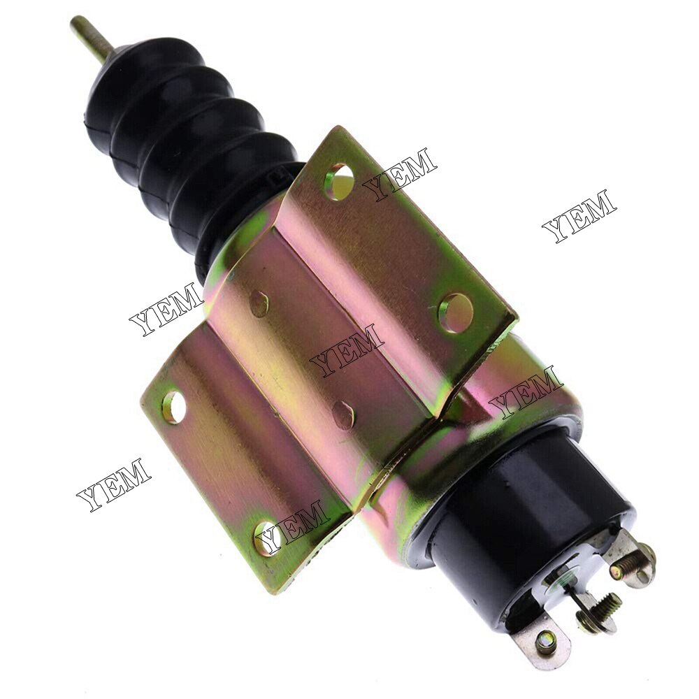 YEM Engine Parts Stop Solenoid 2001ES-12E3U1B2S2 Dual coil Valves SA-5174-12 2 Terminals For Other