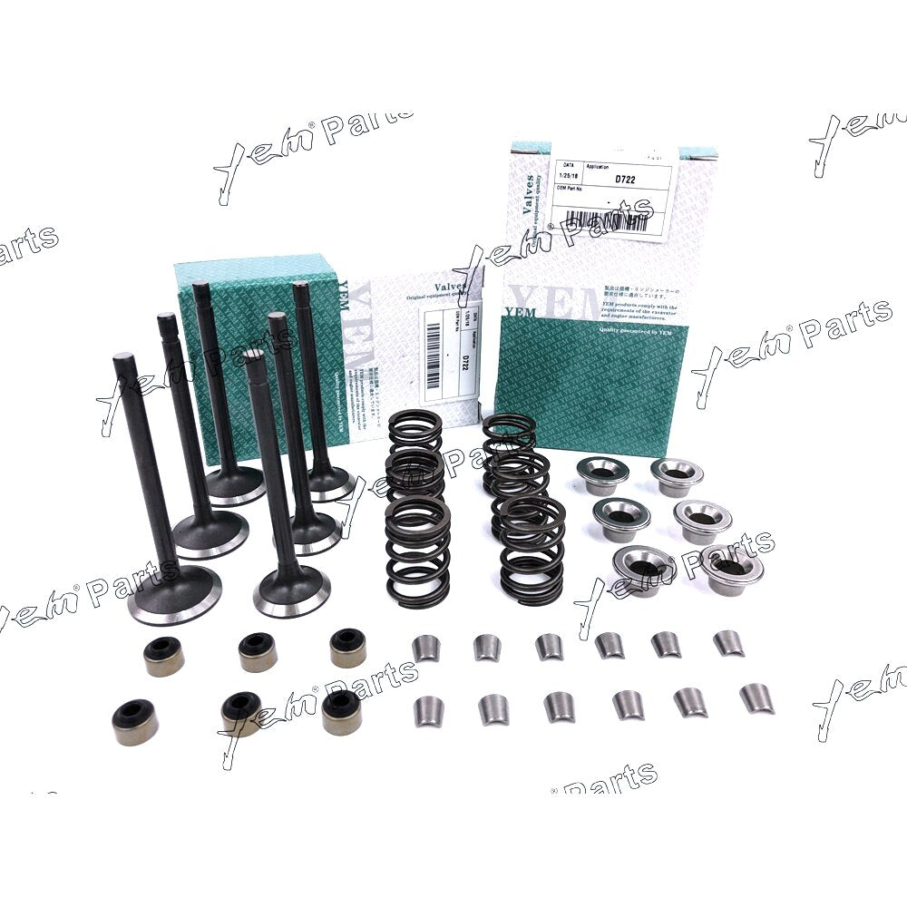 YEM Engine Parts Valve Train Kit For Kubota D750 For Kubota