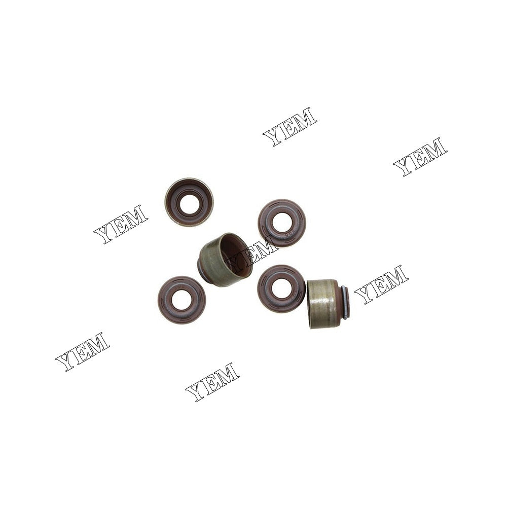 YEM Engine Parts 1 Set Engine Valve Guide Intake & Exhaust Valve Oil Seal For Mitsubishi S3L S3L2 For Mitsubishi