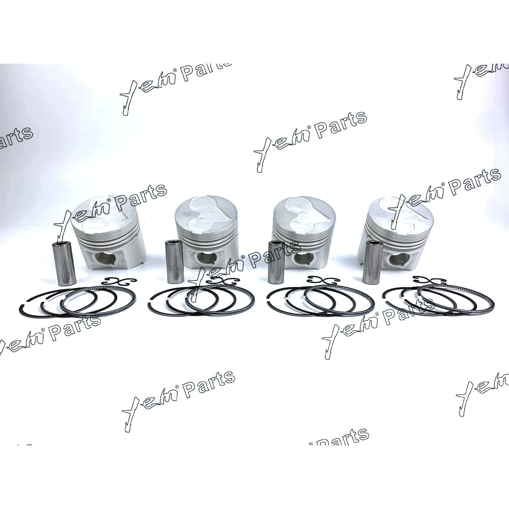 YEM Engine Parts STD Gasket Set+Piston+Ring+Bearings+Washer+Bushings For Kubota V1903 Engine For Kubota