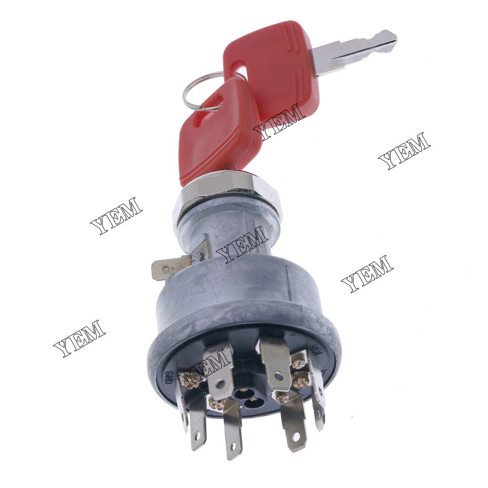 YEM Engine Parts RE61717 RE56411 Ignition Switch For JOHN DEERE 4720 5210 5220 SE6010 SE6020 4630 For John Deere