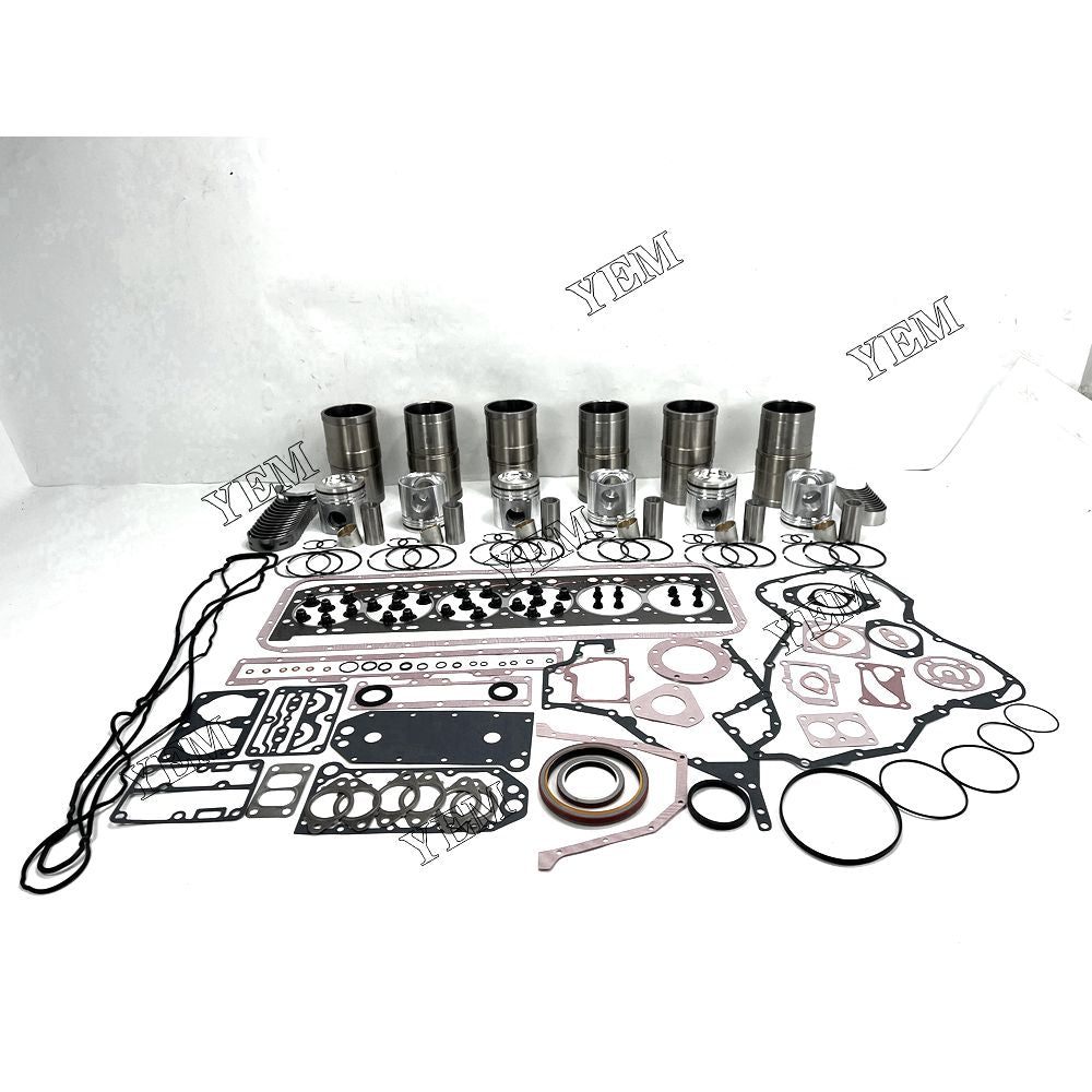 yemparts ISC-315 Overhaul Rebuild Kit With Gasket Set Bearing For Cummins Diesel Engine FOR CUMMINS
