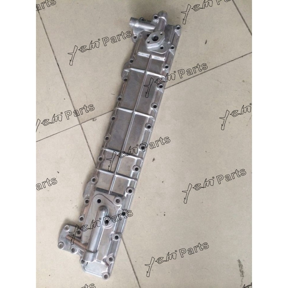 YEM Engine Parts New Aluminium Oil Cooler Cover For Isuzu 6BD1 Engine For Isuzu