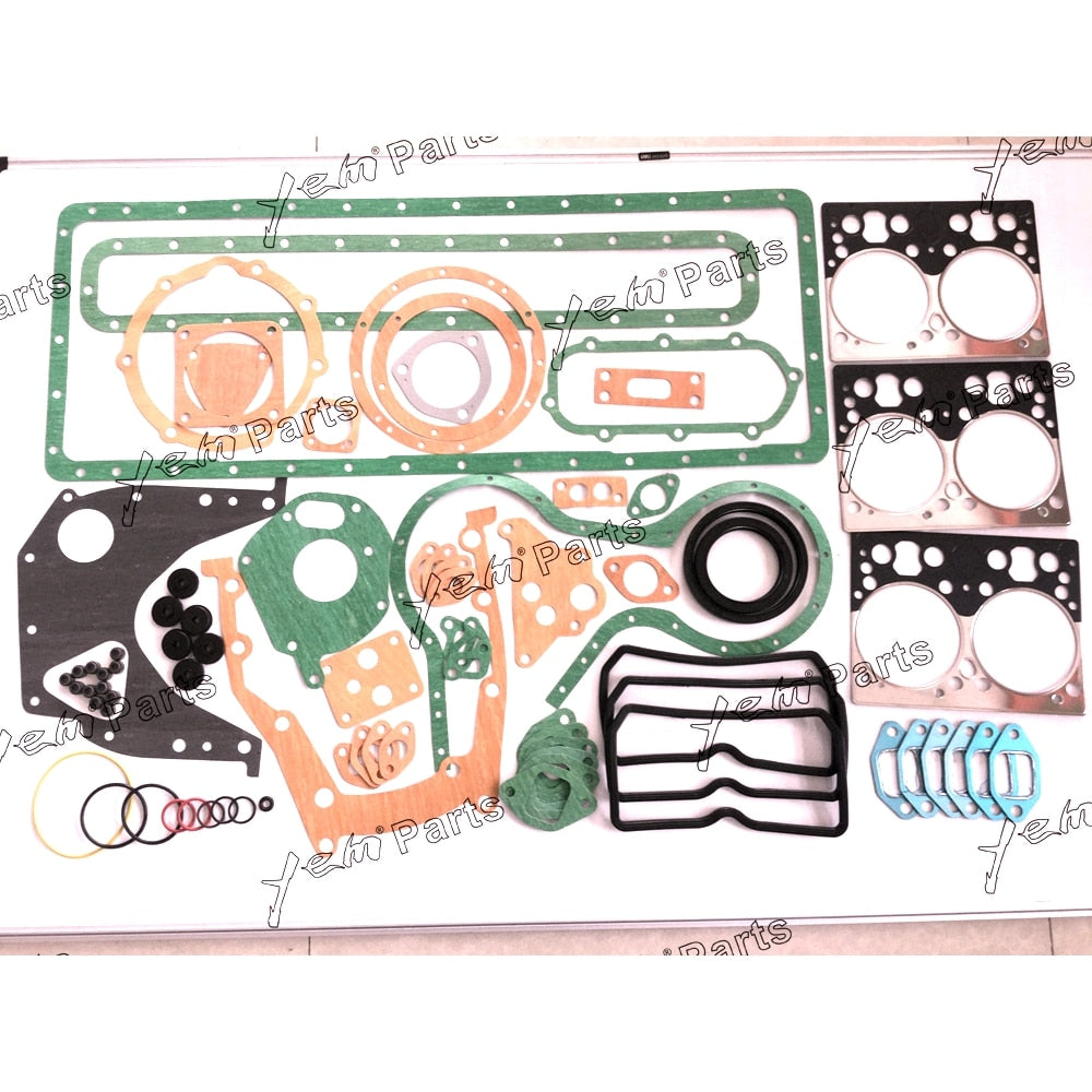 YEM Engine Parts Daewoo DE08T DE08TIS GE08T Engine Gasket Kit For Doosan Engine DH220-9 DH215-9 For Doosan