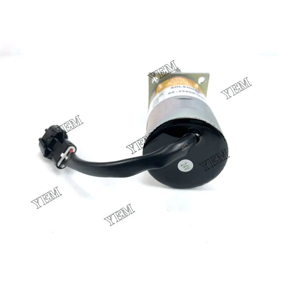 competitive price 300743-00068 Shutdown Solenoid For Doosan P158LE P180LE P2222E D1146T excavator engine part YEMPARTS