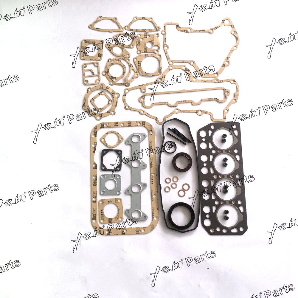 YEM Engine Parts For Mitsubishi K4C Full Overhaul Head Gasket Set Fit For D2050 ST2020 2320 Tractors For Mitsubishi