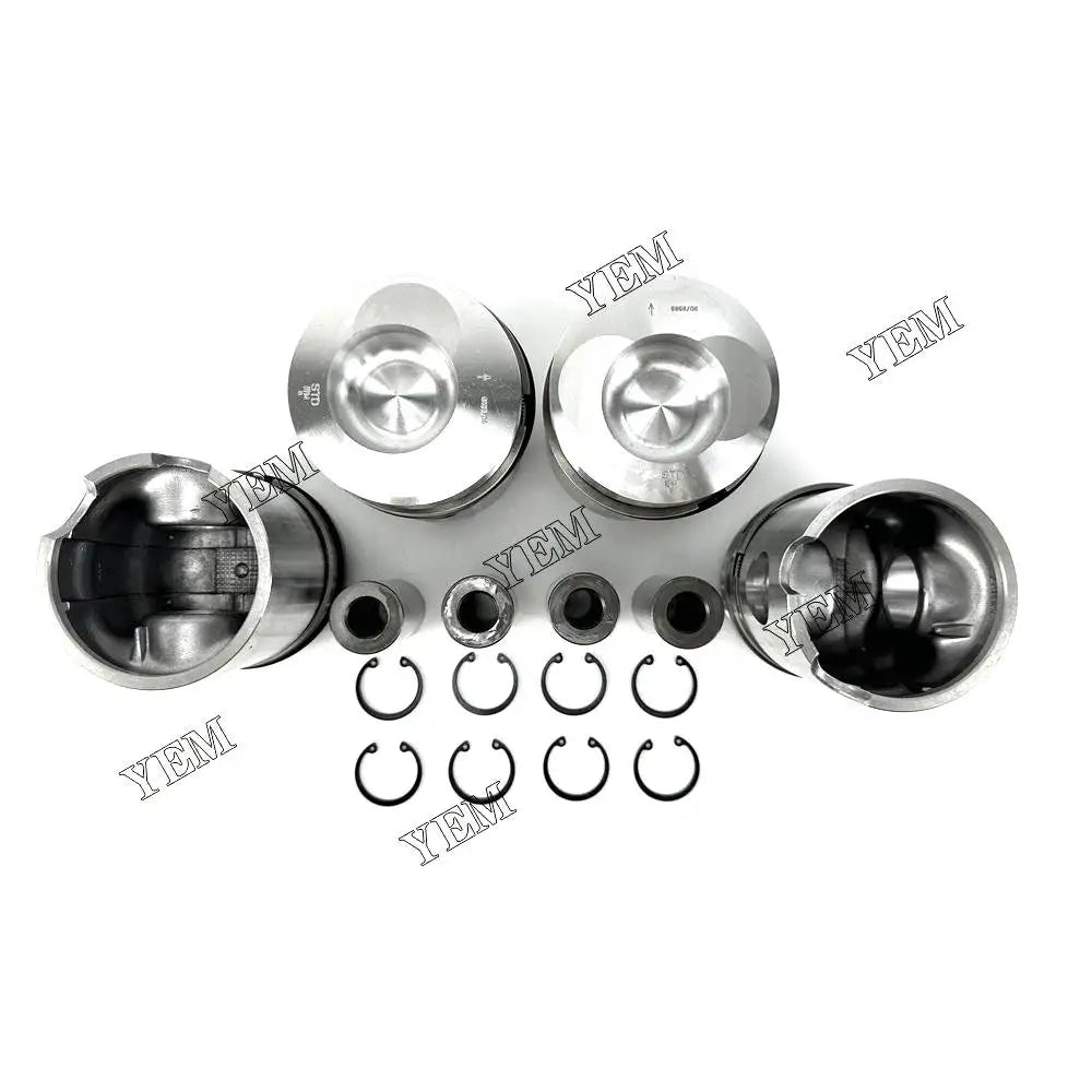 1 year warranty For Deutz 2233365 Engine Piston With Cylinder Piston Ring STD F4L912 engine Parts YEMPARTS