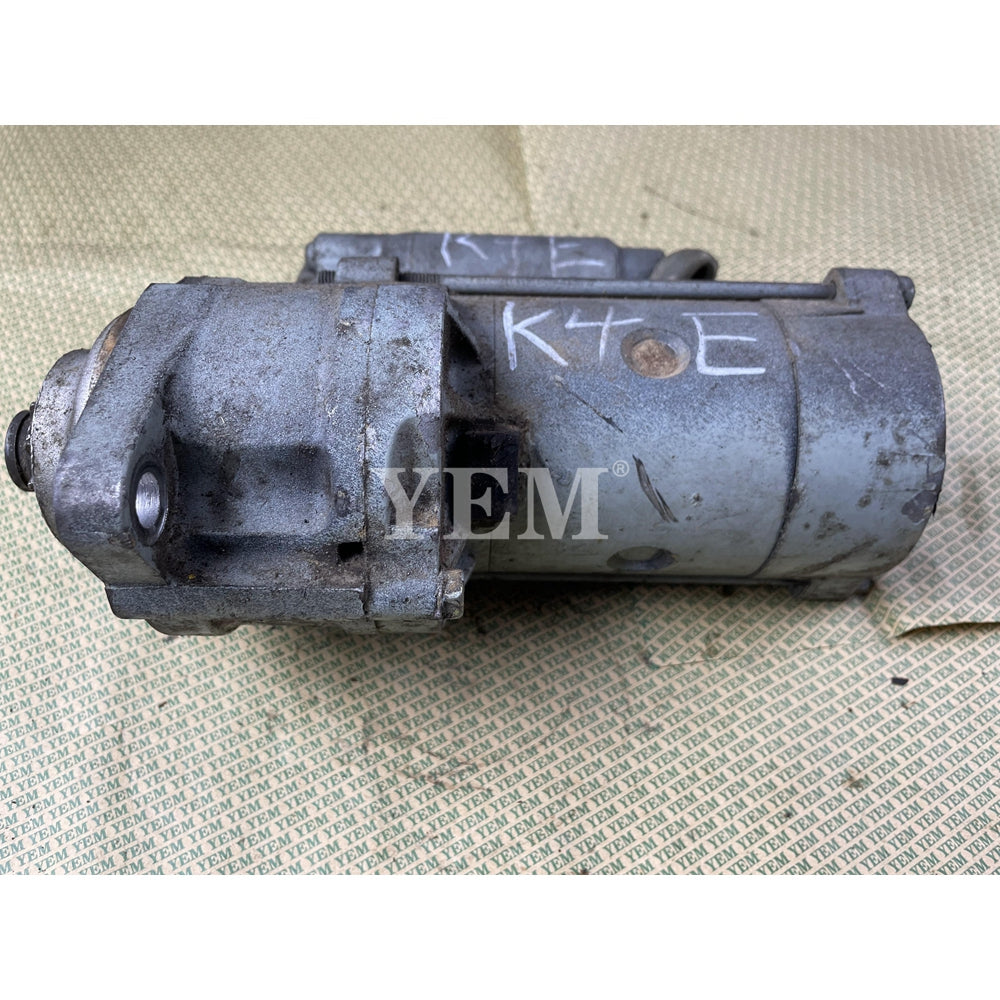 FOR MITSUBISHI ENGINE K4E STARTER MOTOR 12V 13T (USED) For Mitsubishi