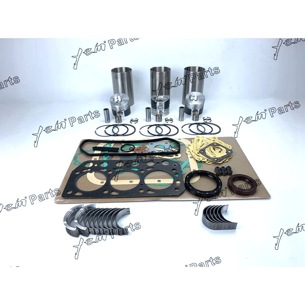 YEM Engine Parts K3E Overhaul Rebuild Kit For Mitsubishi For Case 234 235 Tractor Piston Ring Bearing For Case
