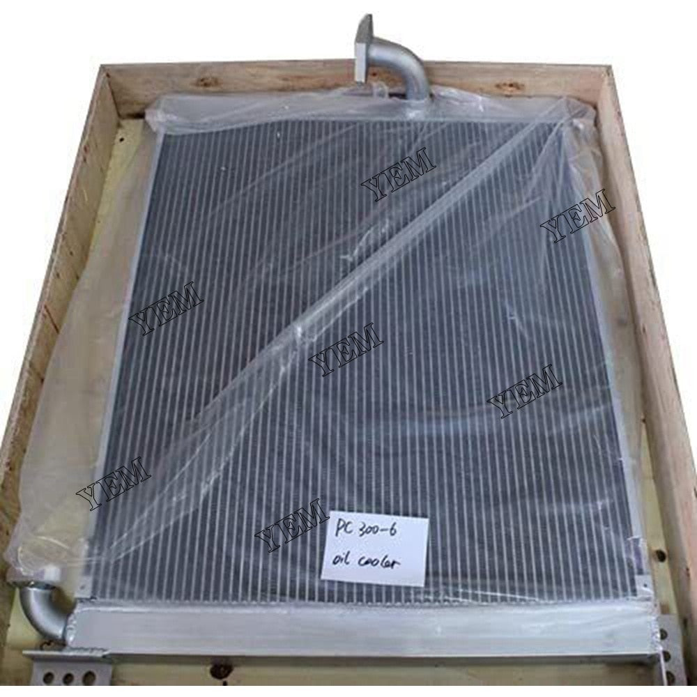 YEM Engine Parts Hydraulic Oil Cooler For Komatsu PC300-6 Excavator For Komatsu