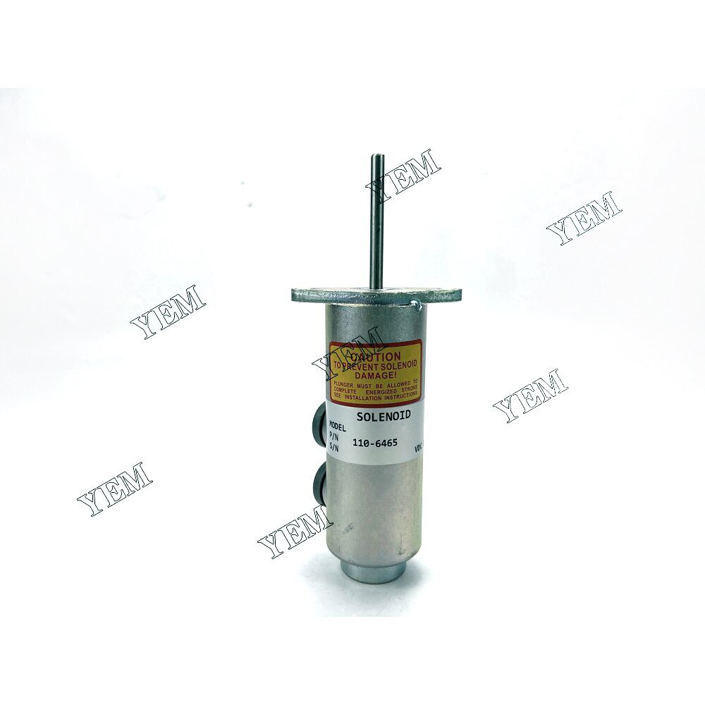 yemparts Solenoid Valve 24V 1106465 For Caterpillar Diesel Engine FOR CATERPILLAR