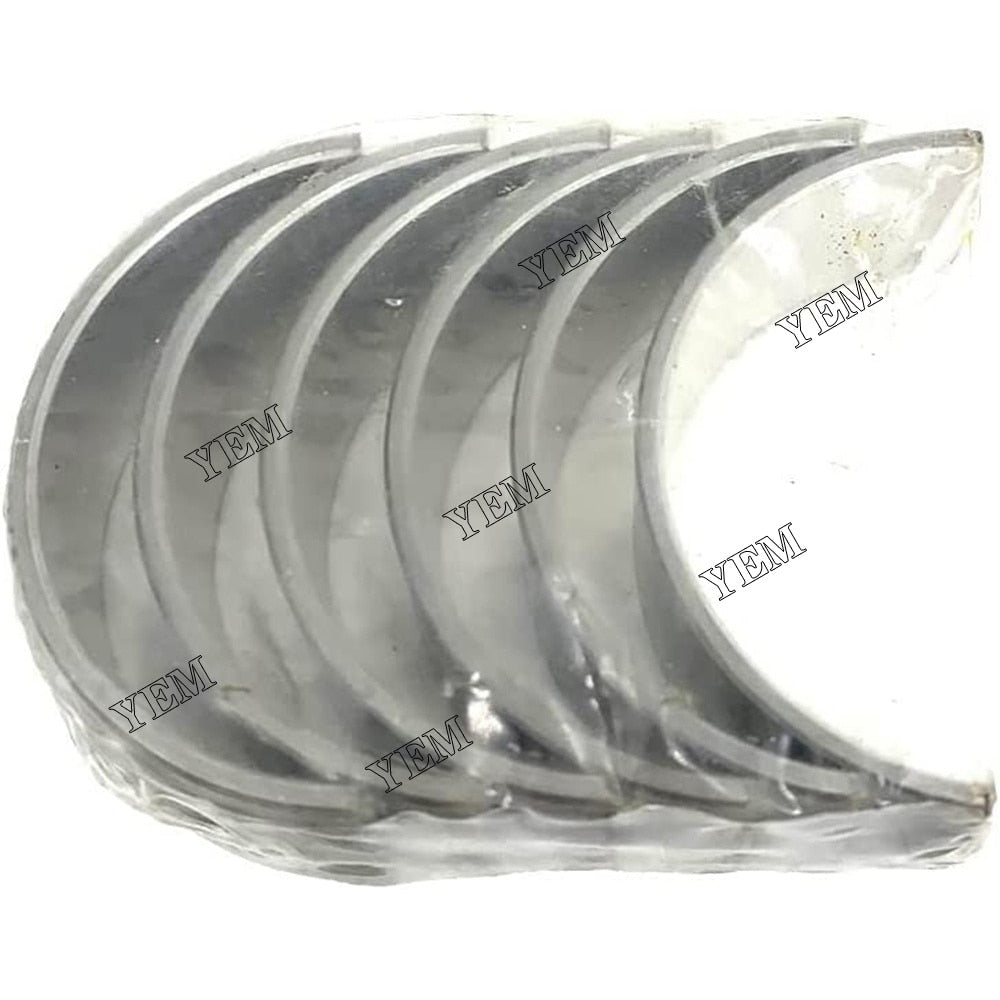 YEM Engine Parts Oversize +0.2MM Crankshaft Bearing & Con Rod Bearing For Kubota V2607 V2607T For Kubota