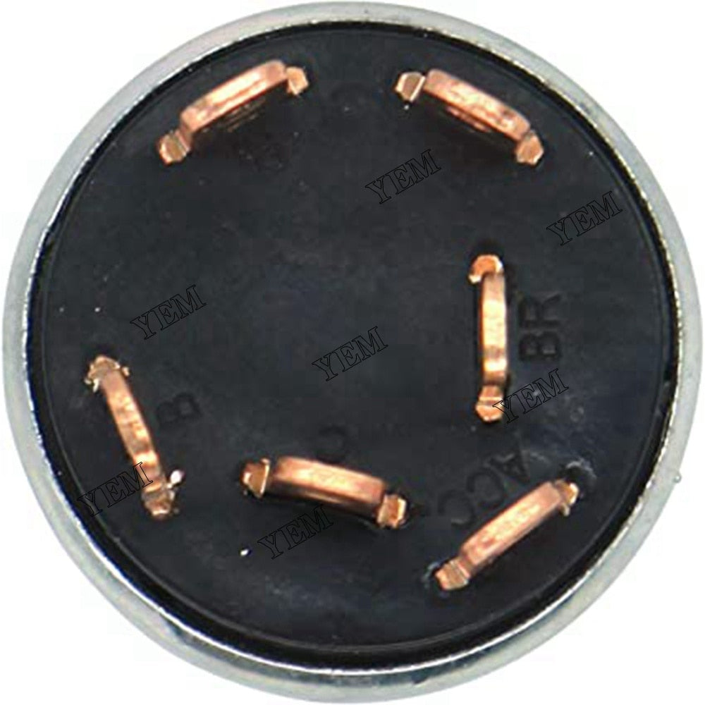 YEM Engine Parts Ignition Starter Switch with 2 Keys For Hitachi EX60 EX60G EX120 EX220 For Hitachi