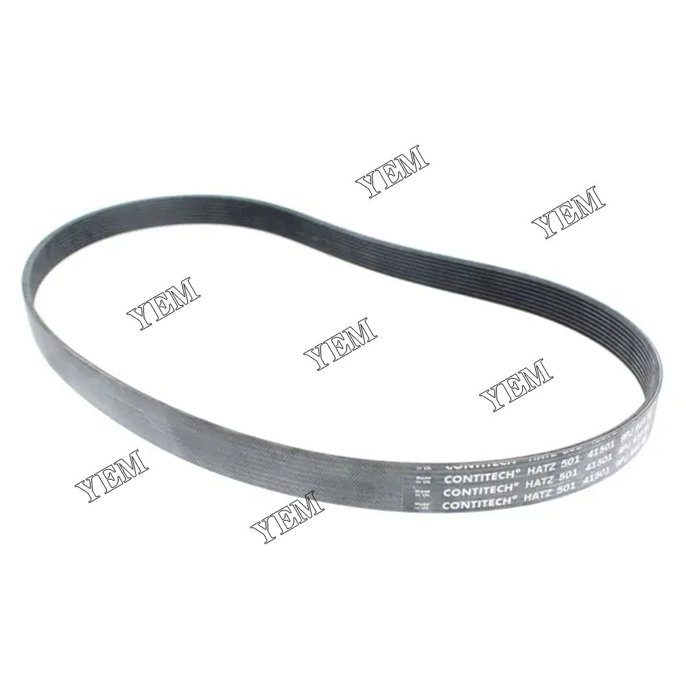 YEM Engine Parts Poly V-Belt 50141501 For HATZ 4M42 Engines 9PJ910 For Other