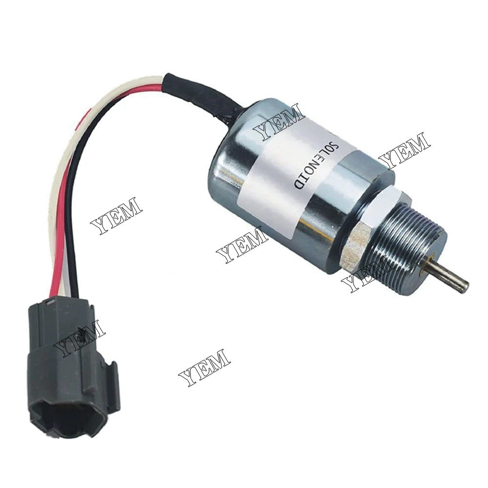 YEM Engine Parts Solenoid For Mitsubishi S4L S3L L3E Volvo EC15 Toro 223D Mahindra SDMO Genset For Volvo