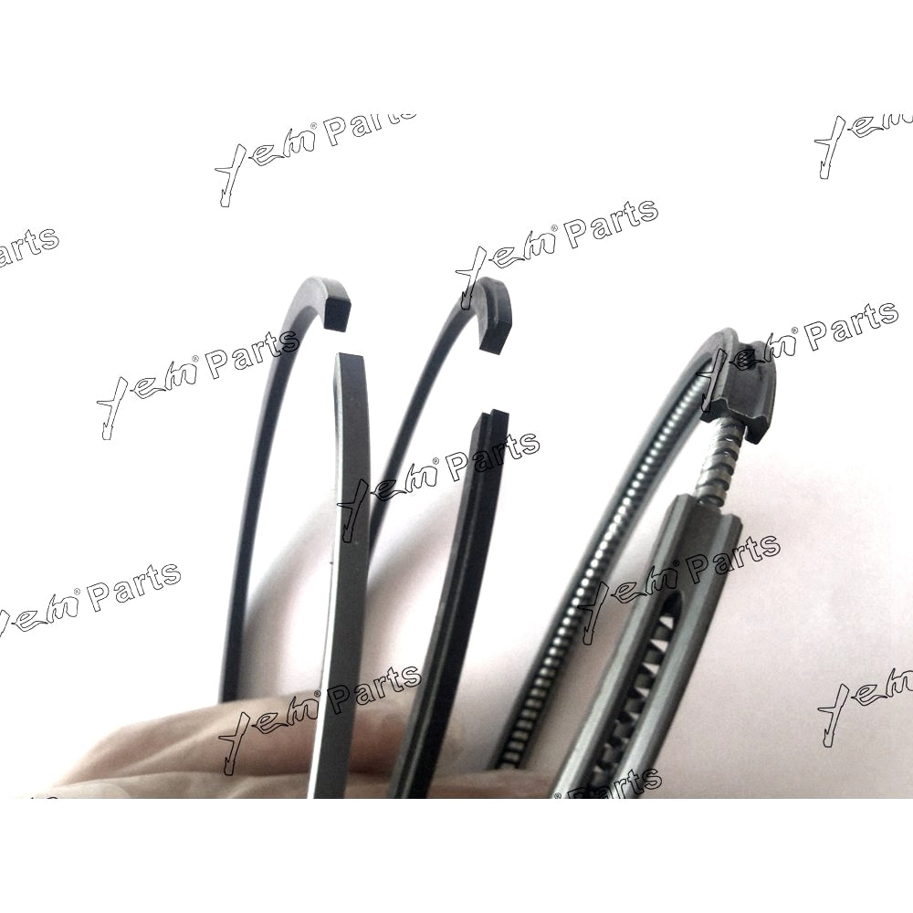 YEM Engine Parts 4 Sets For Kubota V1502 Engine STD Piston Ring Set For Kubota