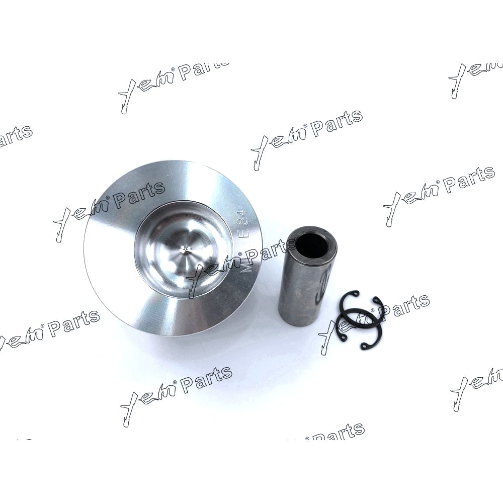 YEM Engine Parts Engine Piston Set w/ Rings For Komatsu 3D84E-3 PC35R-8 PC30R-8 PC30MR Excavator For Komatsu