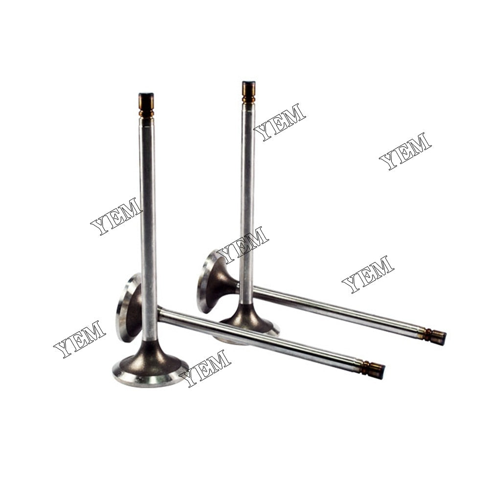 YEM Engine Parts 1 Set Intake Valve & Exhaust Valve For Isuzu 3KC1 3KC2 For Isuzu