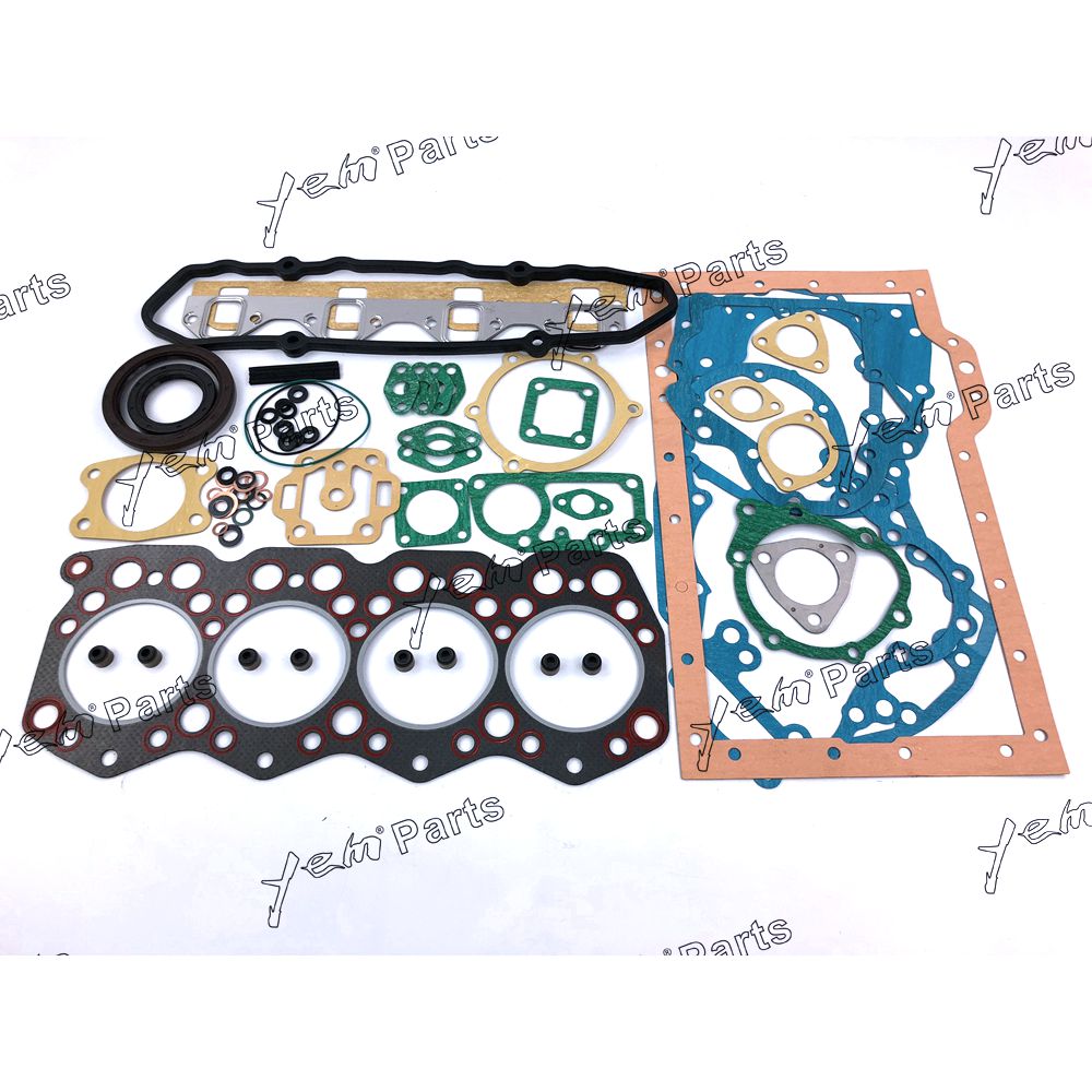 YEM Engine Parts S4E overhaul gasket kit For Mitsubishi Engine For klift Digger Loader rebuild For Mitsubishi