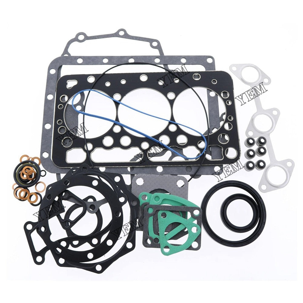 YEM Engine Parts 6672739 Upper Gasket + 6672740 Lower Gasket Kit For Kubota D722 For Bobcat 320 322 For Kubota