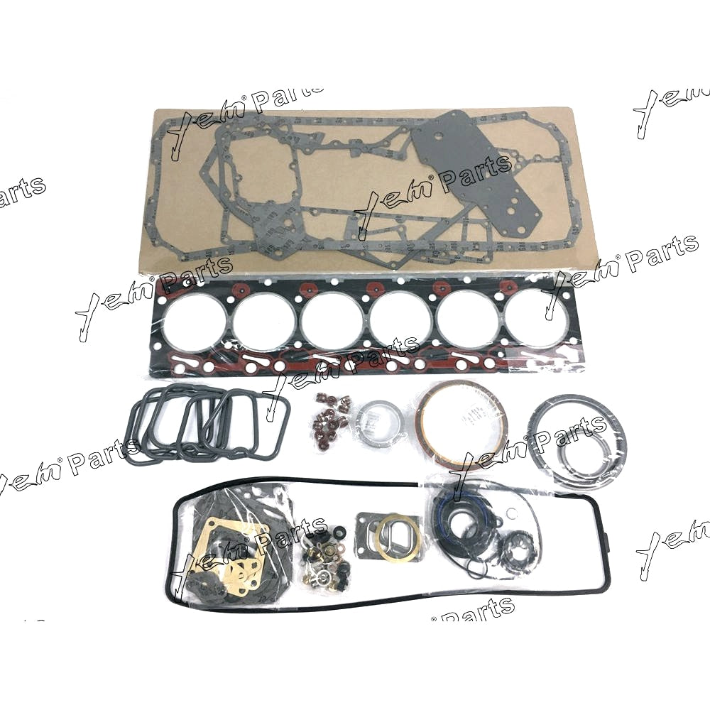 YEM Engine Parts For Dodge Ram For Cummins 5.9L 3804897 6BT 6BTA 6B Cylinder Head Gasket Set 89-98 For Cummins
