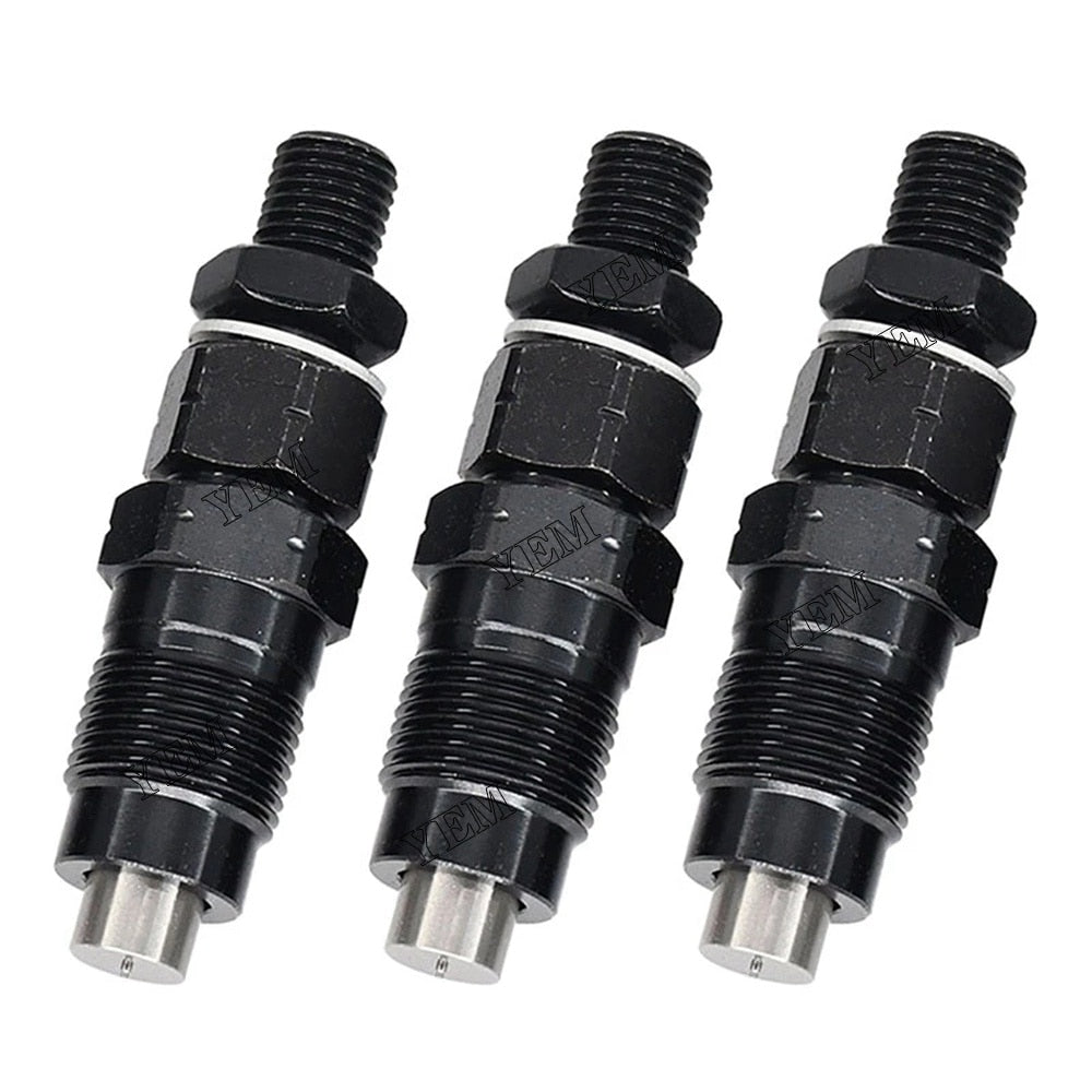 YEM Engine Parts 3 x Fuel Injector 131406360 SBA131406360 For Holland Shibaura Case Tractors For Case