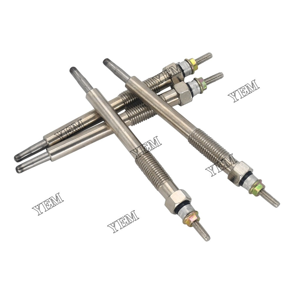 YEM Engine Parts Glow Plug 1G911-65510 For Kubota KX033-4 KX040-4 U35-4 MX5200F L2501D L2501F For Kubota