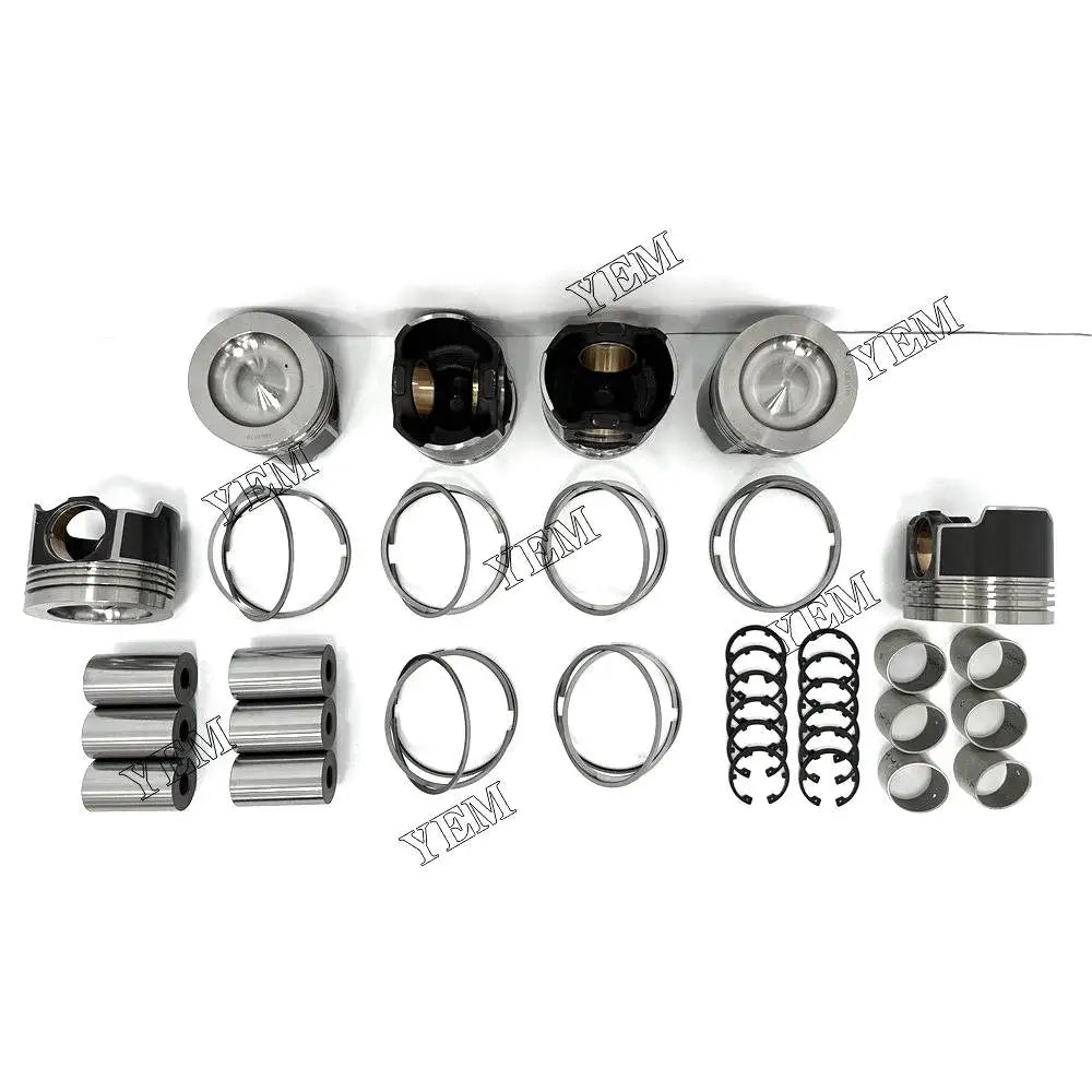 6X High performancePiston With Rings For Caterpillar C11 Engine YEMPARTS