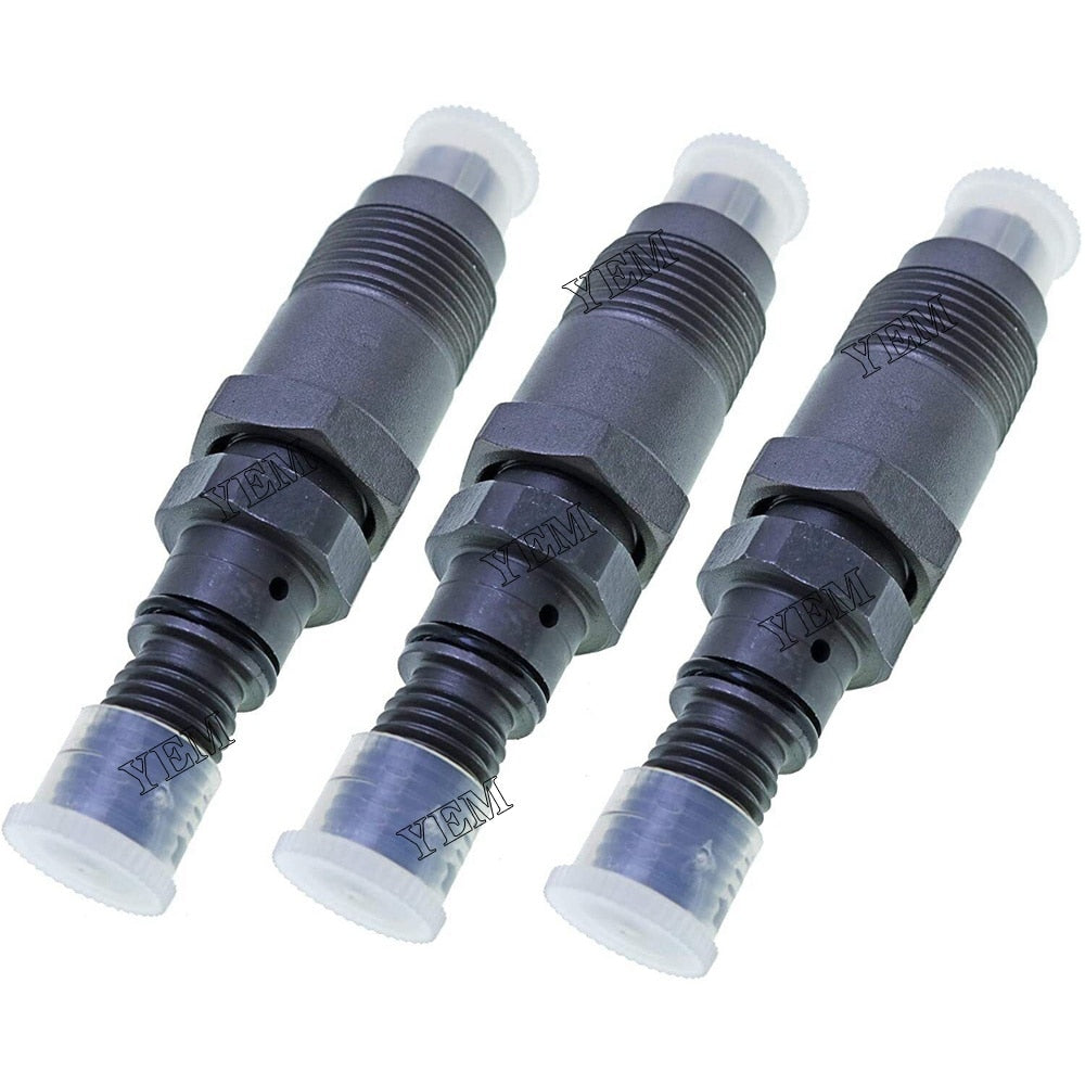 YEM Engine Parts 3PK Fuel Injector Fit For JOHN DEERE 1435 8565 Mower 2210 425 AM879688 AM100744 For John Deere
