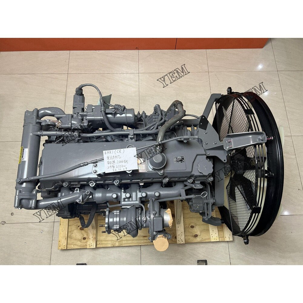 YEM 6HK1 6HK1-CR Complete Engine Assy Isuzu excavator diesel engine YEMPARTS
