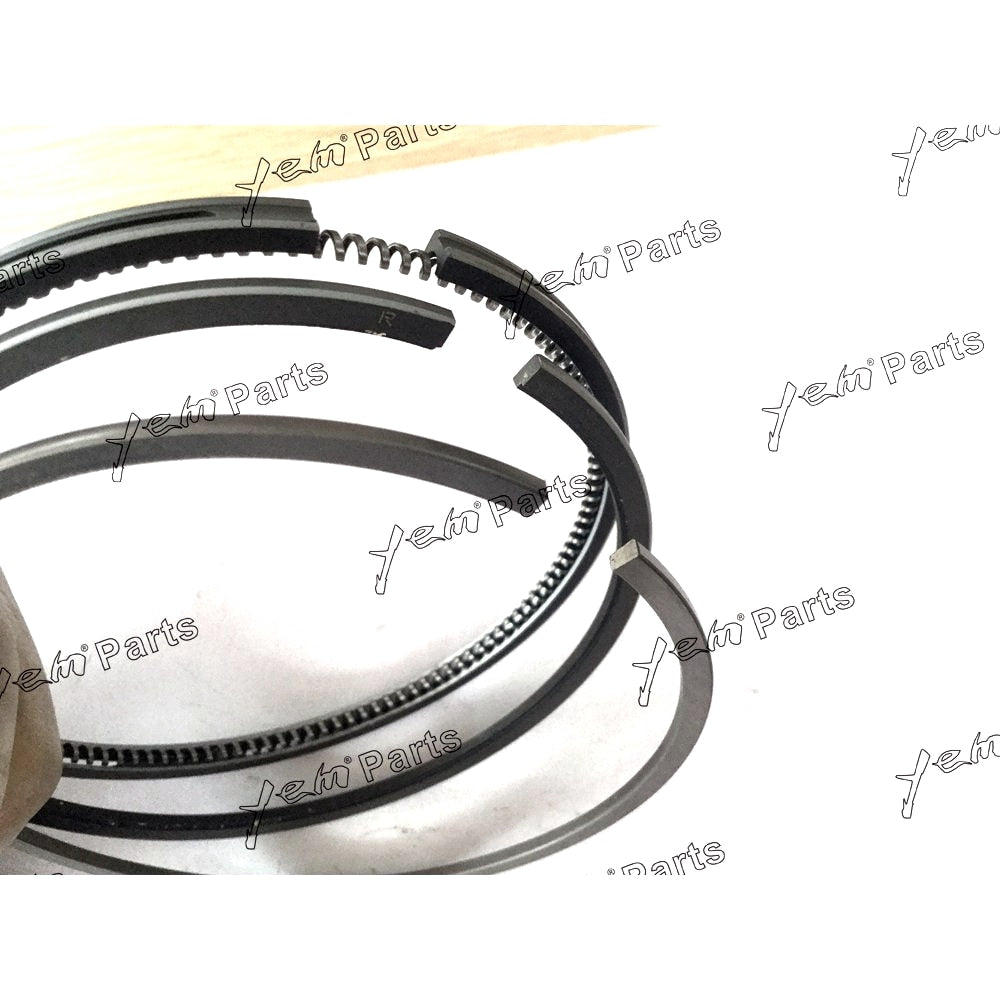 YEM Engine Parts 4 Set of piston ring STD For Kubota, 1G790-21053 V2203, V2203-M-DI, 87MM For Kubota