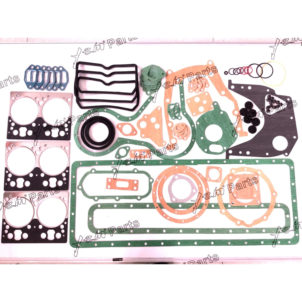 YEM Engine Parts Daewoo DE08T DE08TIS GE08T Engine Gasket Kit For Doosan Engine DH220-9 DH215-9 For Doosan
