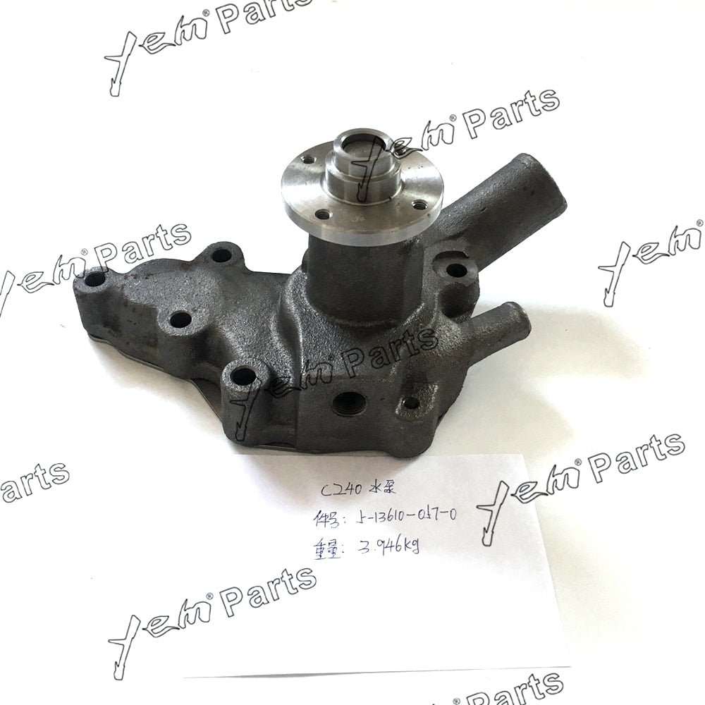 YEM Engine Parts For Isuzu C240 C240PKJ C240 Water Pump For TCM For Komatsu Hyster Forklift For Isuzu