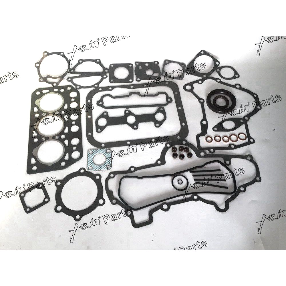 YEM Engine Parts Full Gasket Kit For Mitsubishi K3C For Iseki TU155F Tractor Engine Parts For Mitsubishi